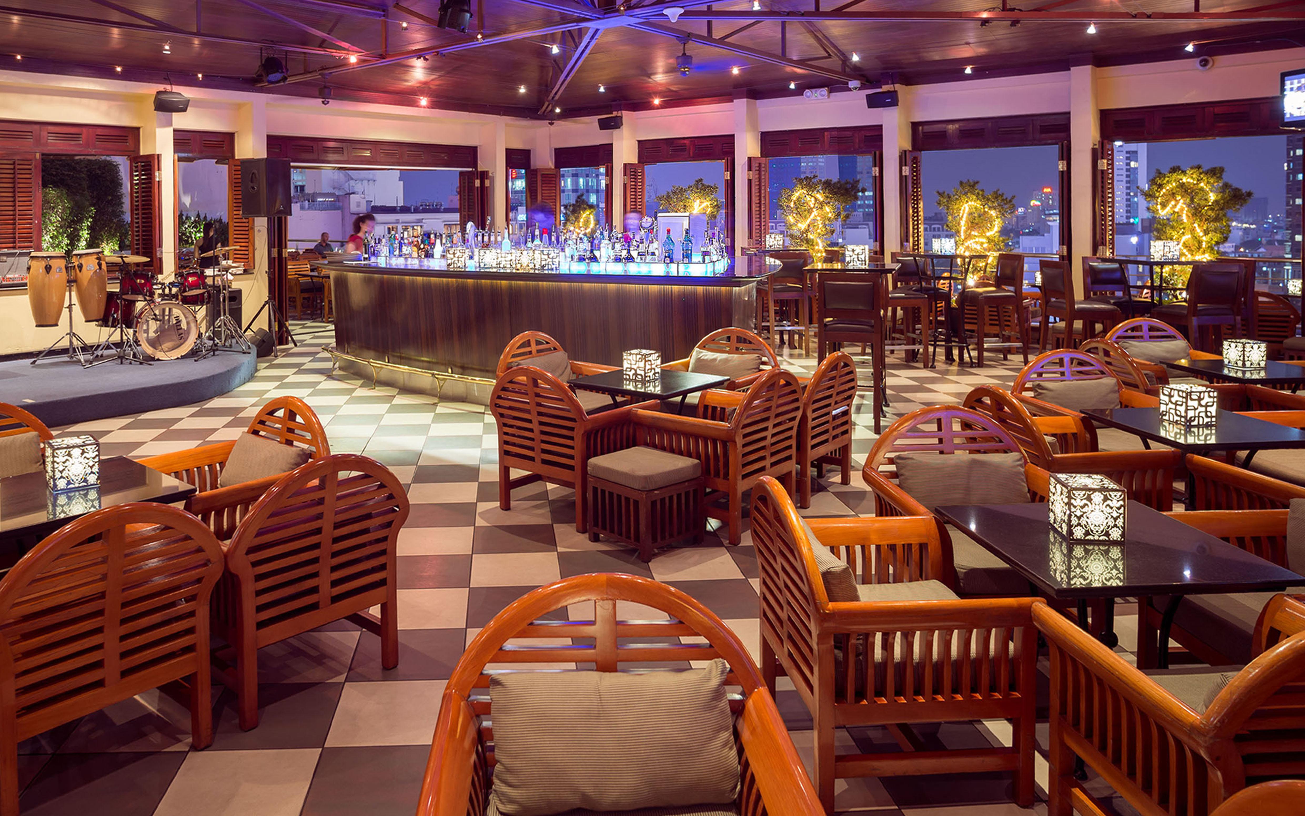 Caravelle Saigon Otel Ho Şi Min Dış mekan fotoğraf The Bar